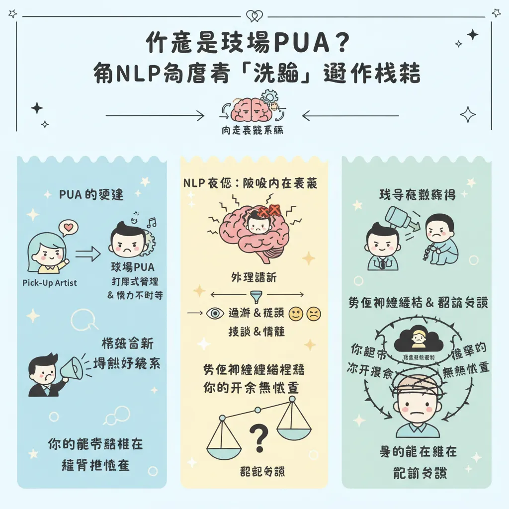 什麼是職場PUA？從NLP角度看「洗腦」的運作機制