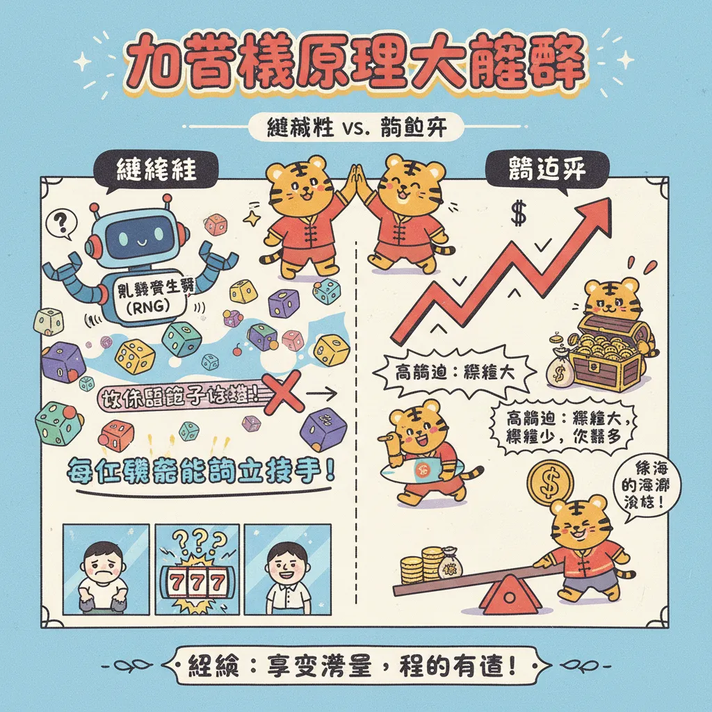 老虎機原理大公開：隨機性與波動率怎麼影響獎金？