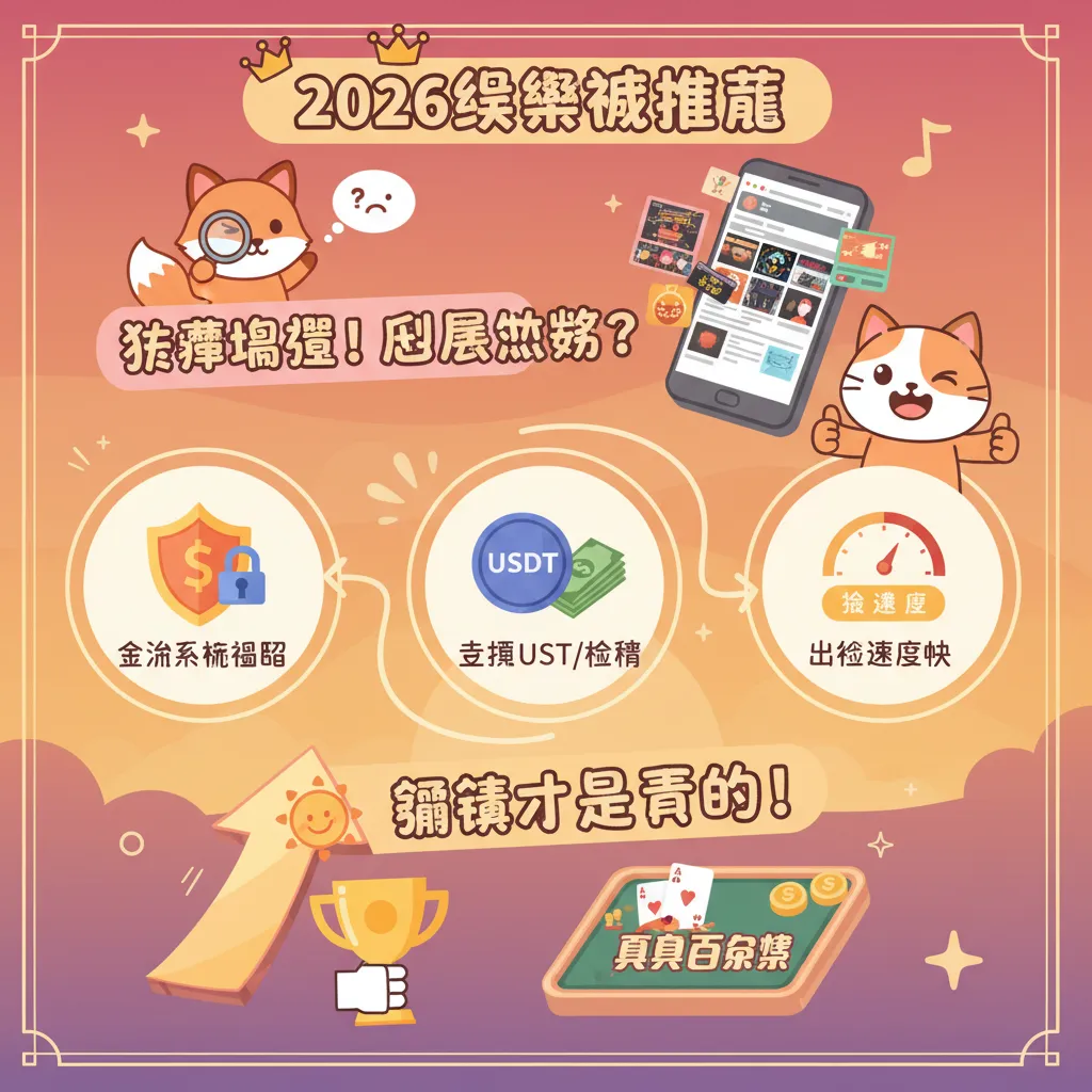 2026臺灣娛樂城推薦：安全金流與真人百家樂怎麼挑？