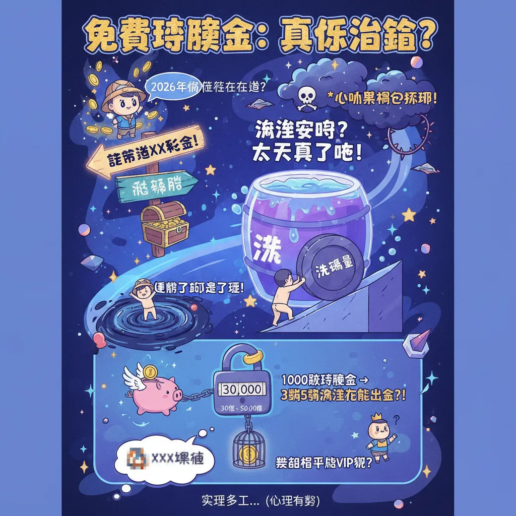 免費體驗金領到手軟？小心黑網與流水陷阱！