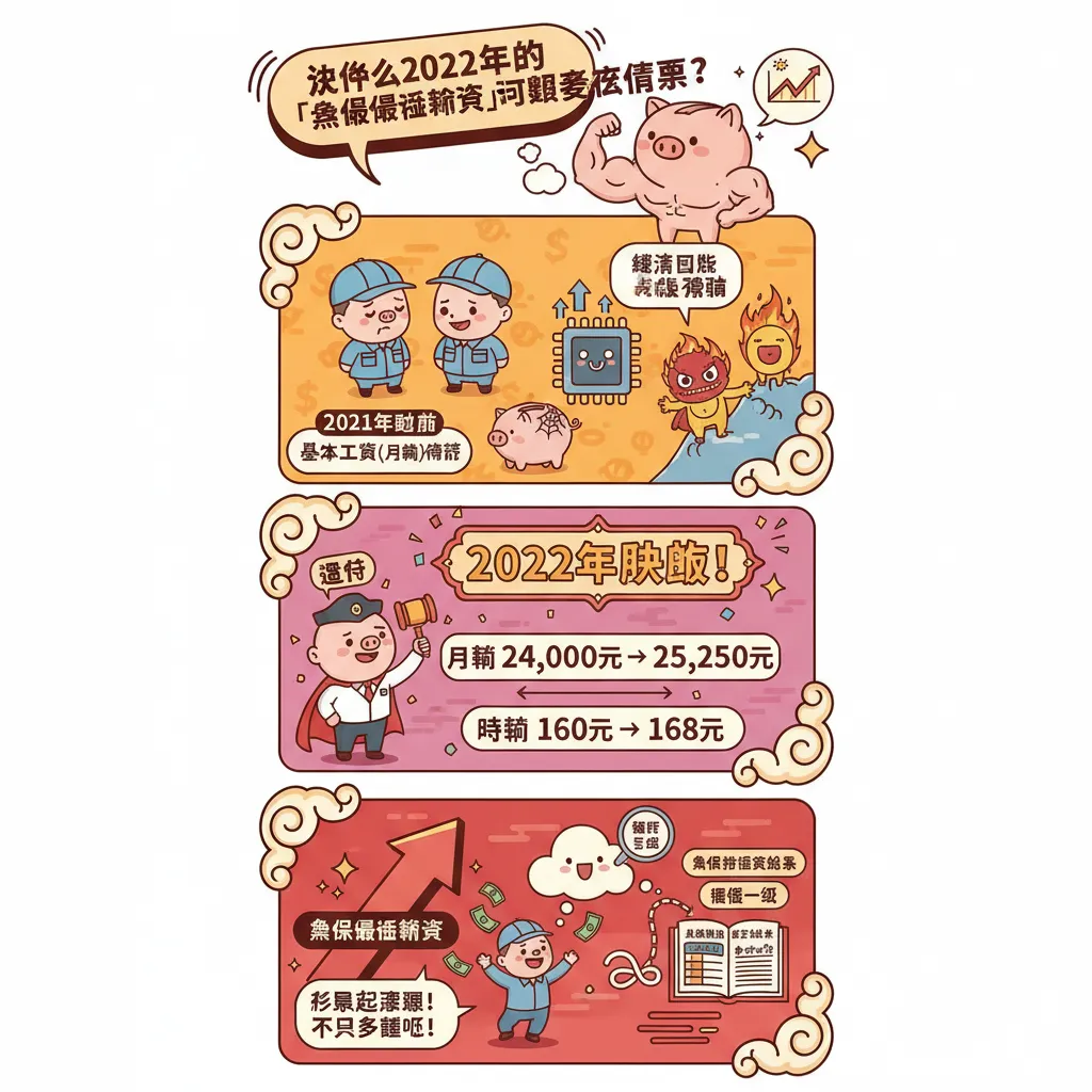 為什麼2022年的「勞保最低薪資」調整這麼重要？