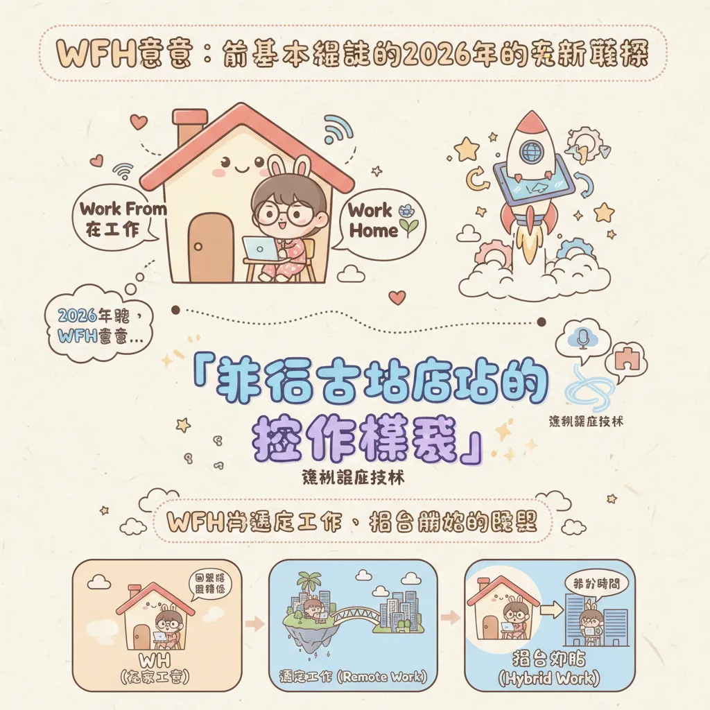 WFH意思：從基本定義到2026年的全新詮釋